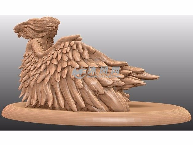 鸟身女妖右视图