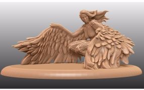 鸟身女妖主视图