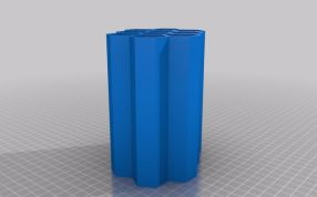 线材收纳的侧视图