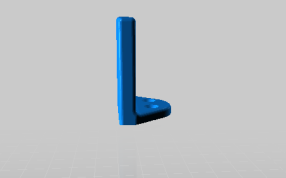 瓶子托盘的侧视图