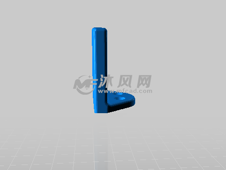 瓶子托盘的侧视图