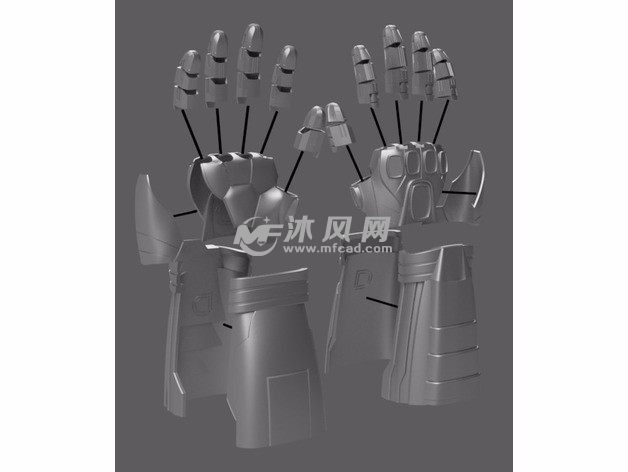 无限手套分解图