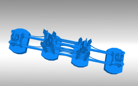 伦敦塔桥俯视图