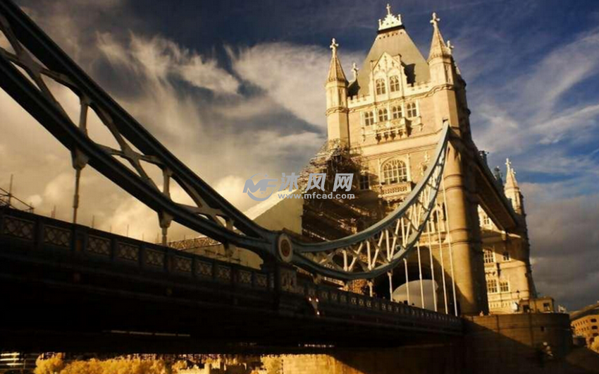 伦敦塔桥海报