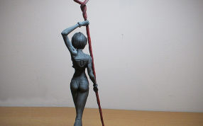 EVA绫波丽后视图