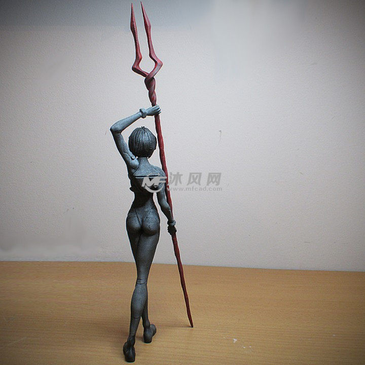 EVA绫波丽后视图