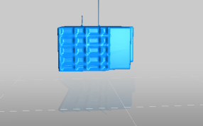 大楼模型正视图