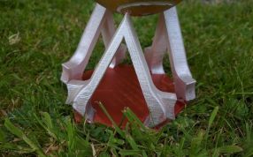 支架打印实物图