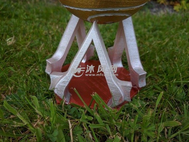 支架打印实物图