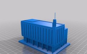 行政大楼的轴测图