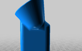 应急探照灯的侧视图