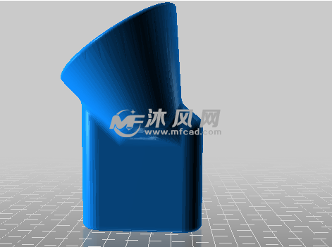 应急探照灯的侧视图