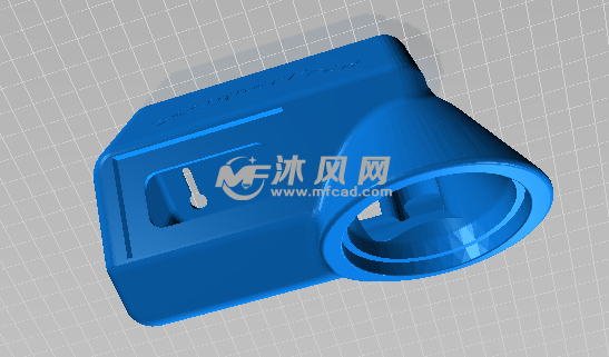 应急探照灯的俯视图