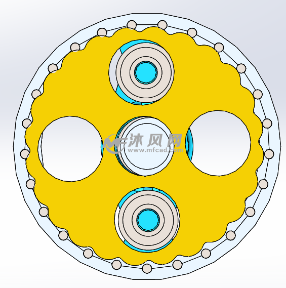 rv减速器剖视图