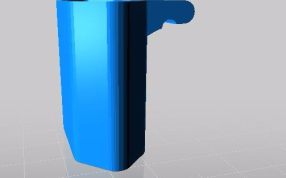 插头保护器的侧视图