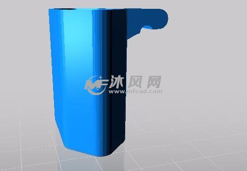 插头保护器的侧视图