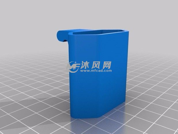 插头保护器的轴测图