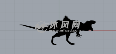 恐龙打印模型网格