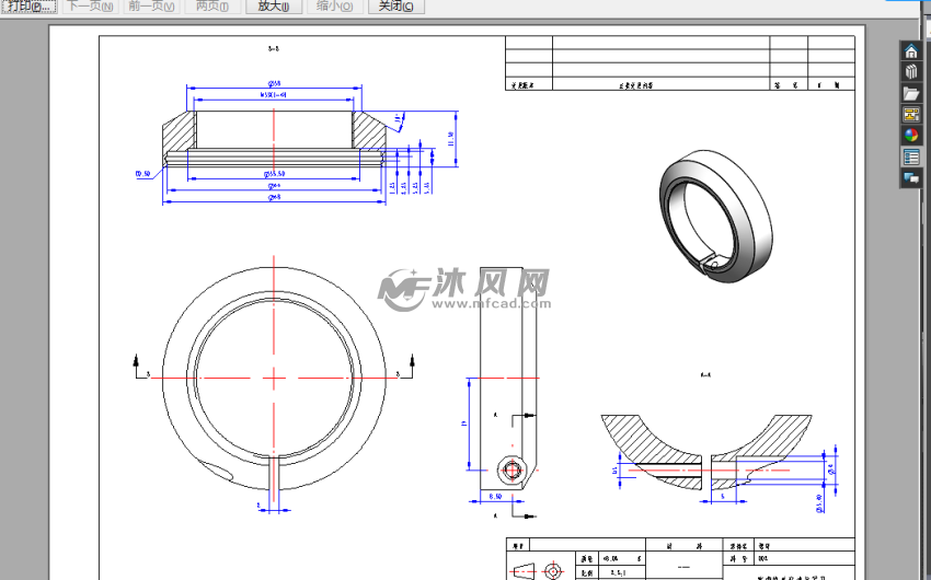 solidworks一种防松螺母设计分享