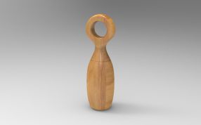 木瓶渲染图