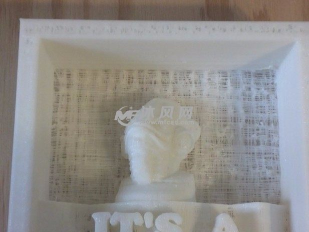 盒子打印实物图