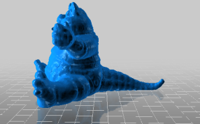 泡泡龙的侧视图