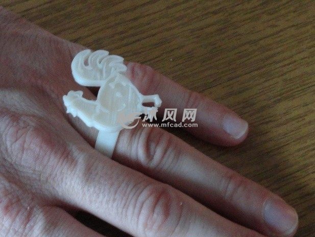 公鸡打印实物图