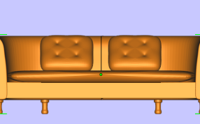沙发三维设计