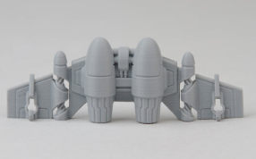 喷气背包打印出立式主体图