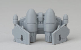 喷气背包打印出折叠图