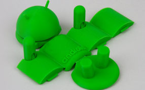 安卓机器人打印背面初始图