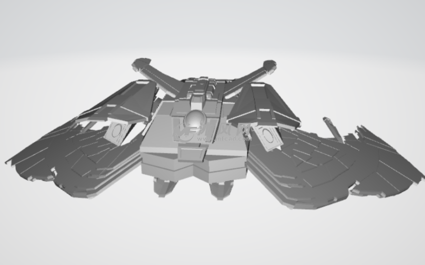 星舰——罗慕兰号主视图