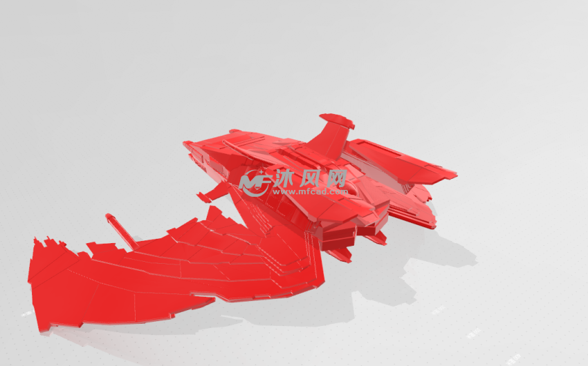 星舰——罗慕兰号细节图