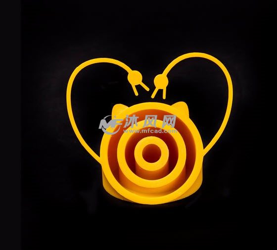 可变形玩偶心形手势图