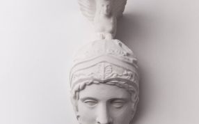 希腊神话战神阿瑞斯头像三维模型