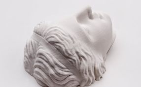 维纳斯头像头部特写