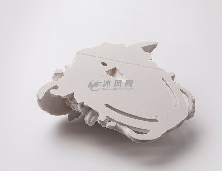 蛇发女怪美杜莎头像背面特写