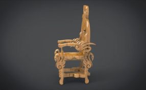 独特的椅子与鹅