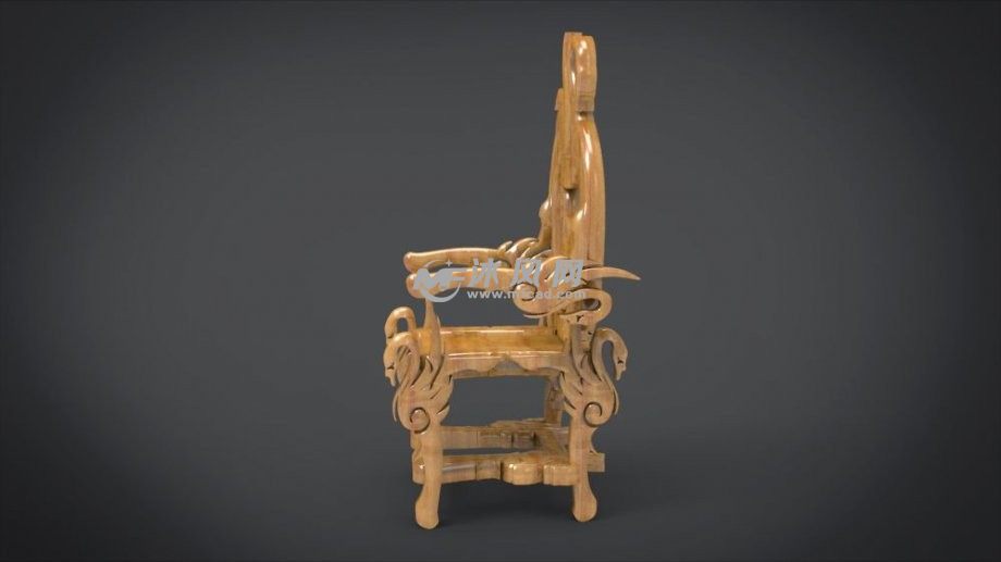 独特的椅子与鹅