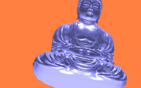 佛祖stl模型仰视