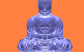 佛祖stl模型正面