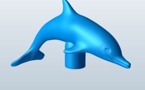 海豚打印模型
