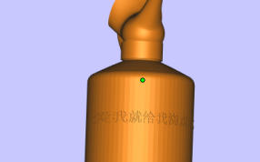 一体式喷水壶模型