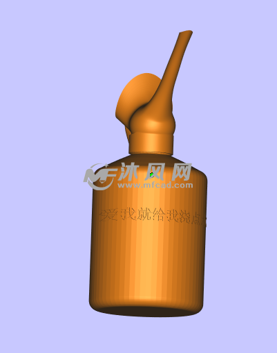一体式喷水壶模型