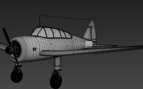 立川99教练机线框图