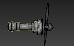 立川99教练机涡浆发动机