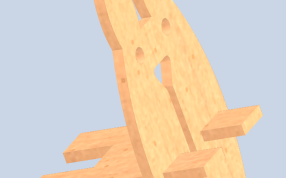 手机支架左视图