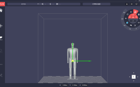 人体模型正视图