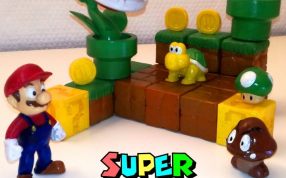 超级马里奥成品上色效果