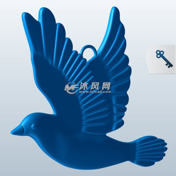 鸽子圣诞装饰品